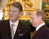 В. Ющенко и В. Путин