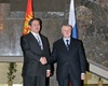 В Совете Федерации состоялась встреча Председателя Совета Федерации Сергея Миронова с Президентом Монголии Намбарыном Энхбаяром.