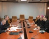 В Совете Федерации состоялась Александра Торшина с Паулем Йозефом Кордесом и Тадеушем Кондрусевичем.